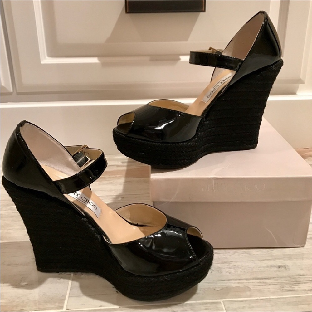Jimmy Choo 083 Phoebe Patent Leather - Picture 4 of 11